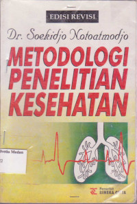 Image of Metodologi Penelitian Kesehatan