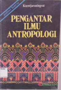 Image of Pengantar Ilmu antripologi